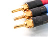 Kubala-Sosna Elation Bi-Wire Speaker Jumpers; 1ft; Set of Four (Two Channels)