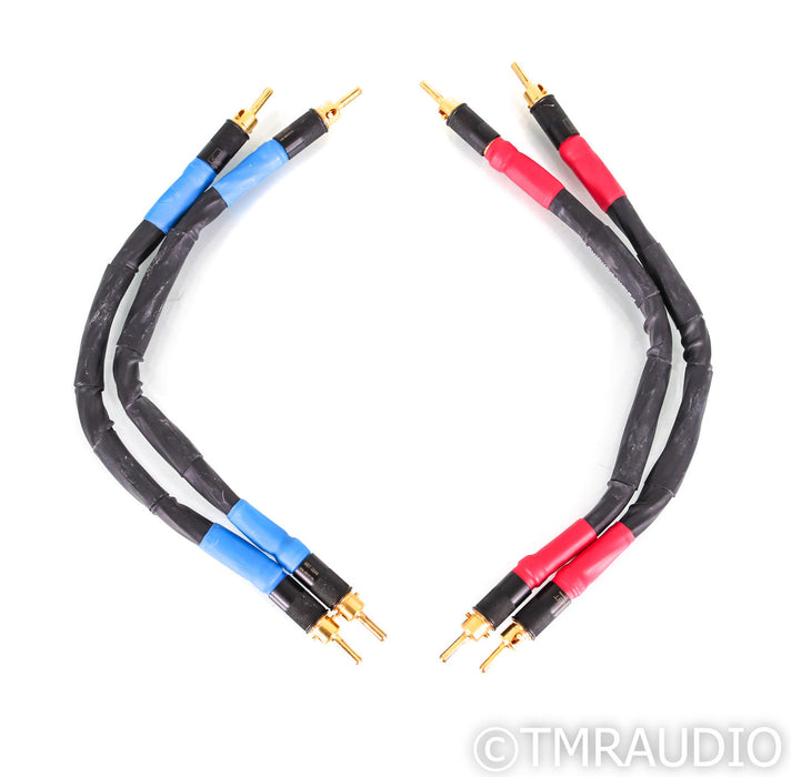 Kubala-Sosna Elation Bi-Wire Speaker Jumpers; 1ft; Set of Four (Two Channels)