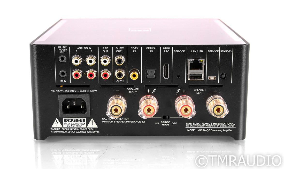NAD M10 Streaming Integrated Amplifier; M-10; BluOS