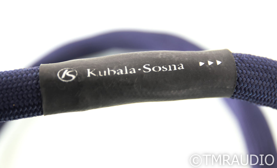 Kubala-Sosna Emotion RCA Cables; 1m Pair Interconnects