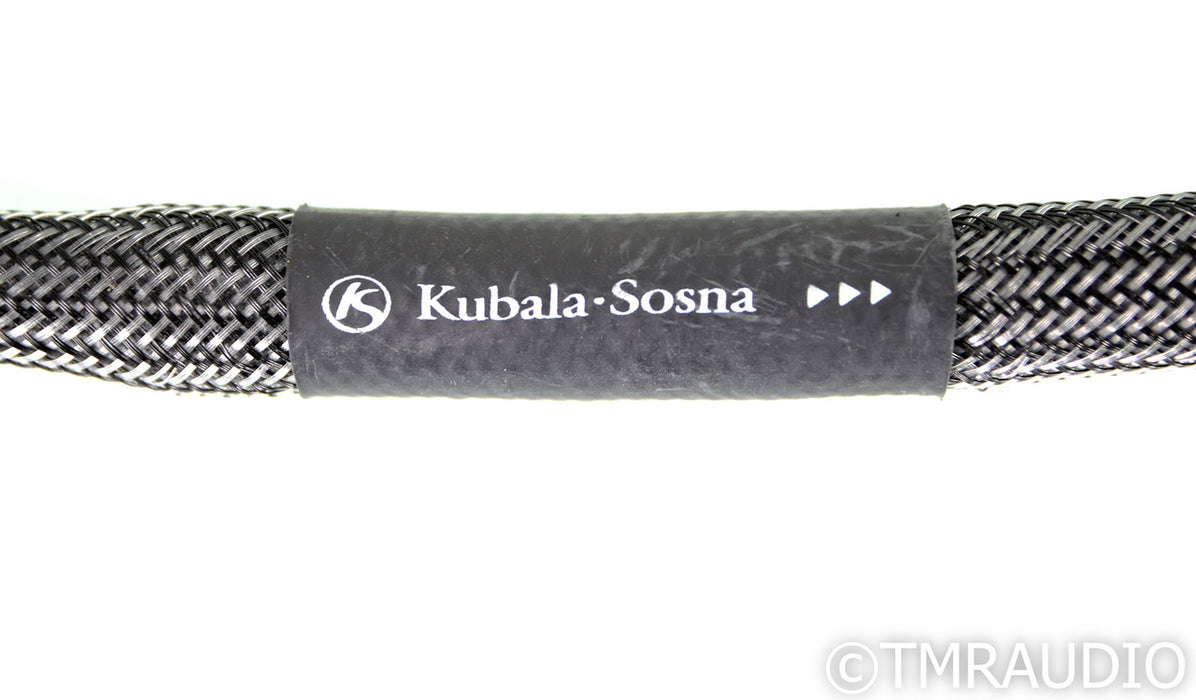 Kubala-Sosna Elation XLR CAbles; 1.5m Pair Balanced Interconnects