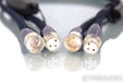 AudioQuest Water XLR Cables; 1m Pair Balanced Interconnects; 72v DBS