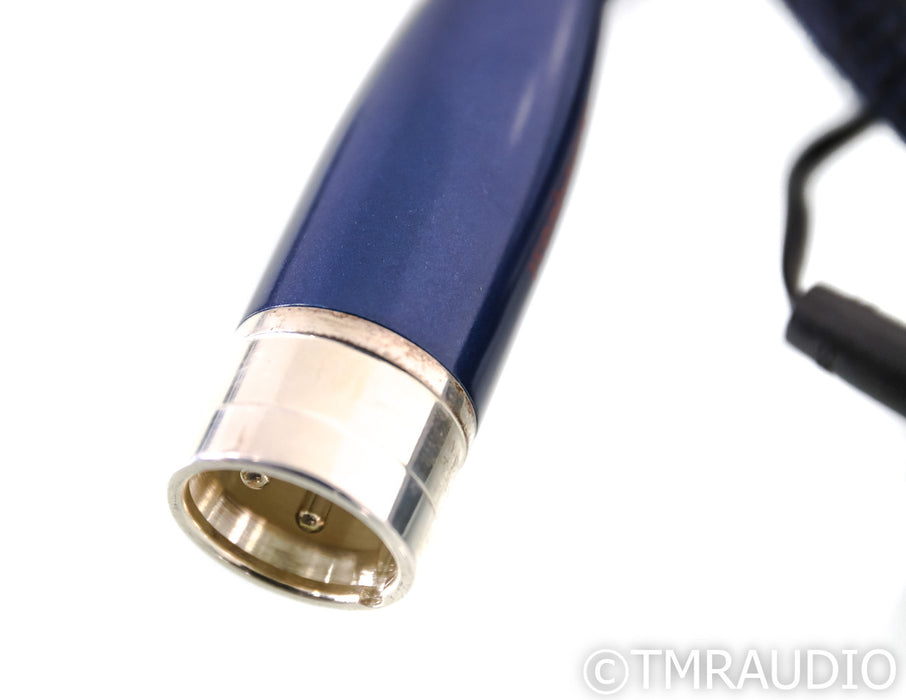 AudioQuest Water XLR Cables; 0.75m Pair Balanced Interconnects; 72v DBS