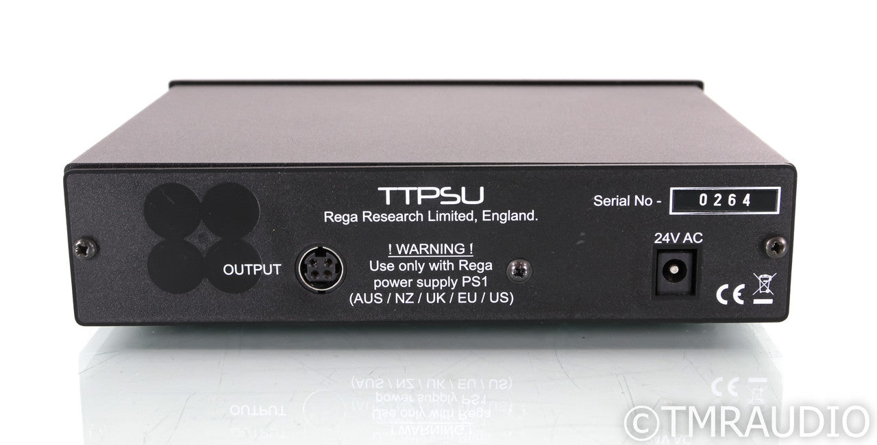 Rega RP40 Turntable Anniversary Edition; Elys 40 MM Cartridge; TT-PSU; Titanium