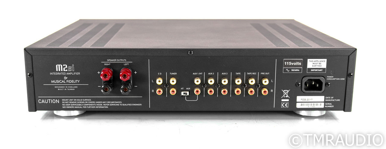 Musical Fidelity M2si Stereo Integrated Amplifier; Black; Remote
