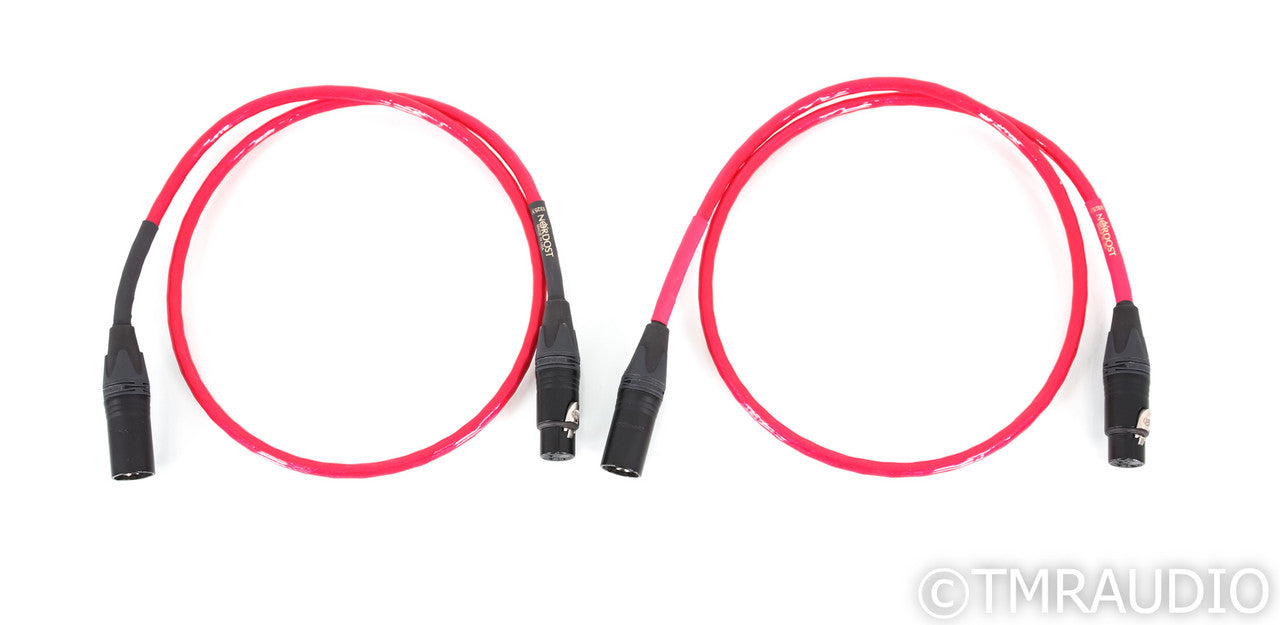 Nordost Heimdall 2 XLR Cables; 1m Pair Balanced Interconnects