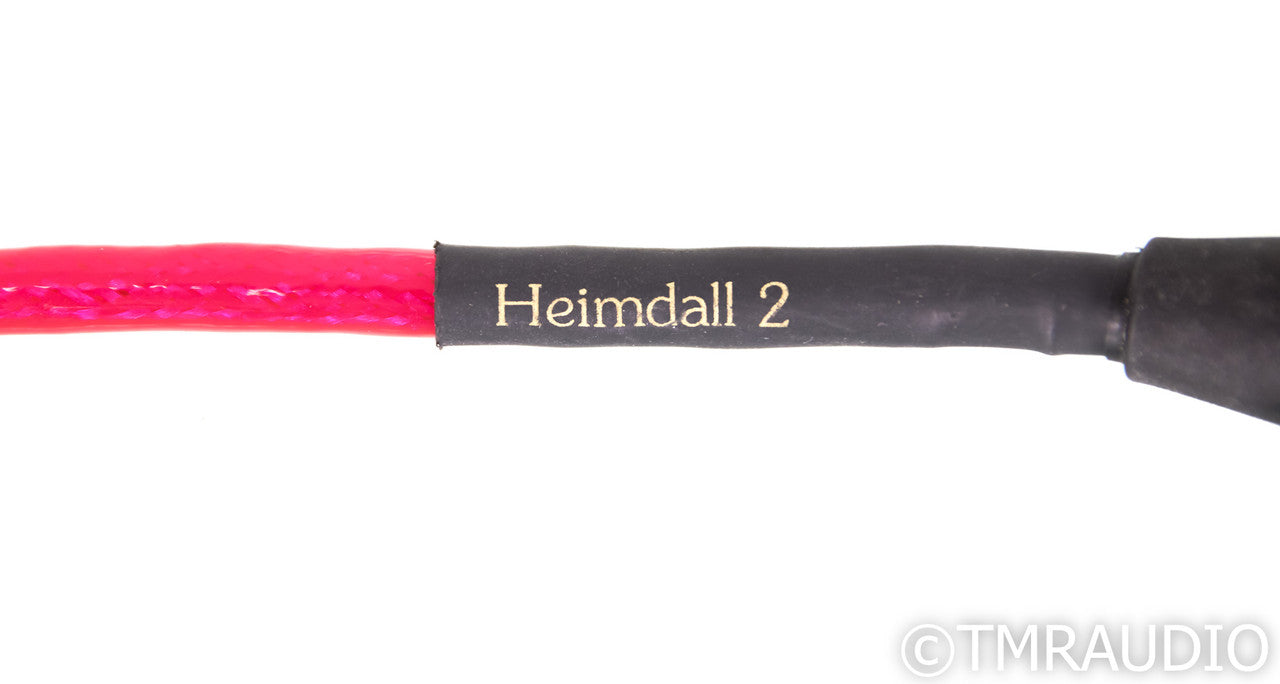 Nordost Heimdall 2 XLR Cables; 1m Pair Balanced Interconnects