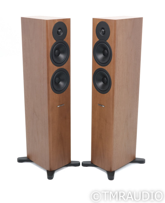 Dynaudio Evoke 30 Floorstanding Speakers; Walnut Pair (No Grills)