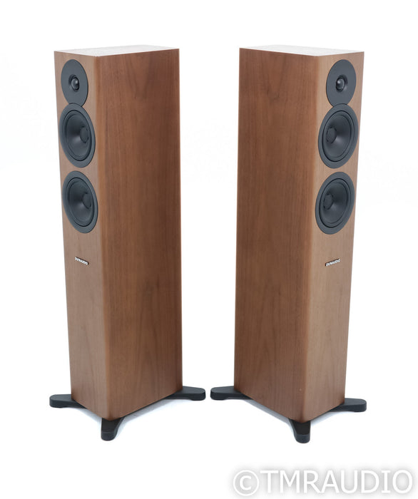 Dynaudio Evoke 30 Floorstanding Speakers; Walnut Pair (No Grills)