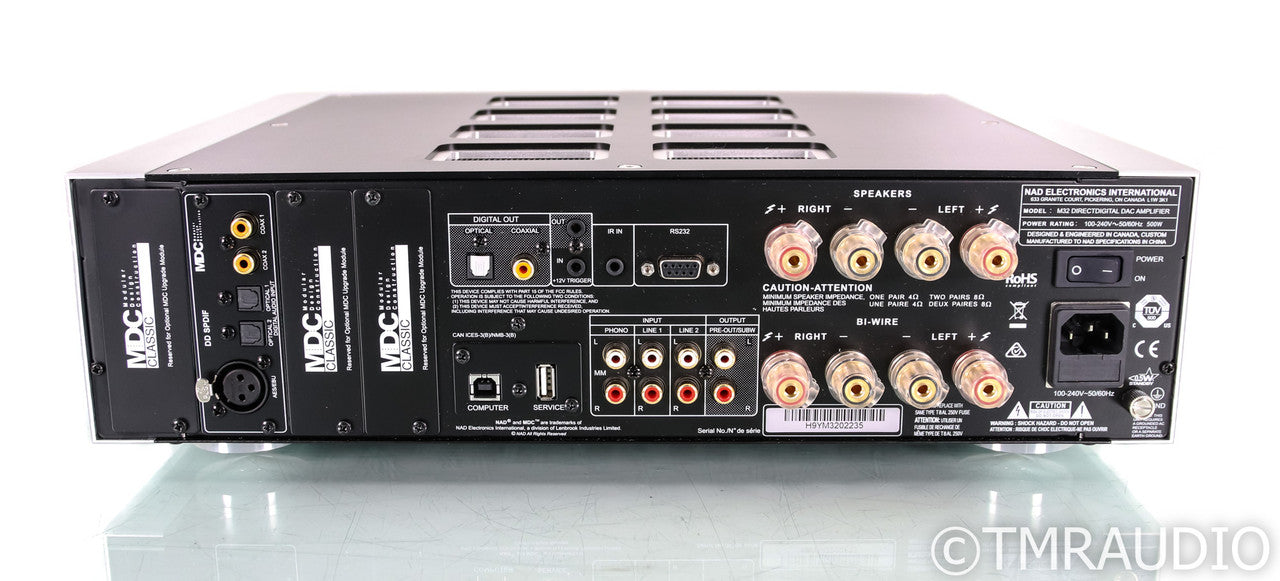 NAD M32 Stereo Integrated Streaming Amplifier / DAC; M-32; Remote; BluOS