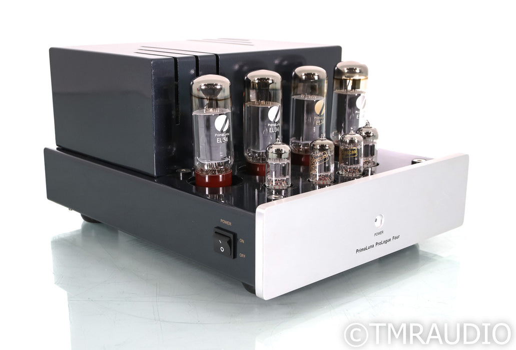 PrimaLuna ProLogue Four Stereo Tube Power Amplifier; Silver
