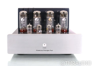 PrimaLuna ProLogue Four Stereo Tube Power Amplifier; Silver