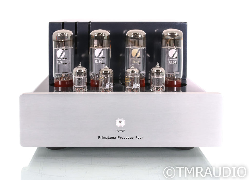 PrimaLuna ProLogue Four Stereo Tube Power Amplifier; Silver