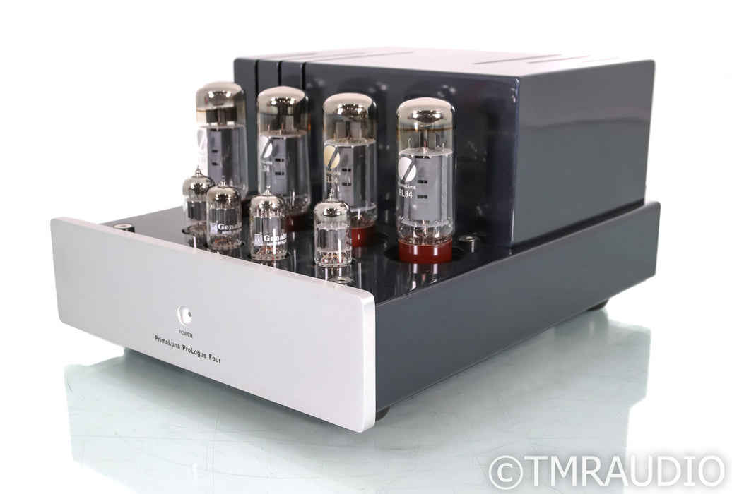 PrimaLuna ProLogue Four Stereo Tube Power Amplifier; Silver