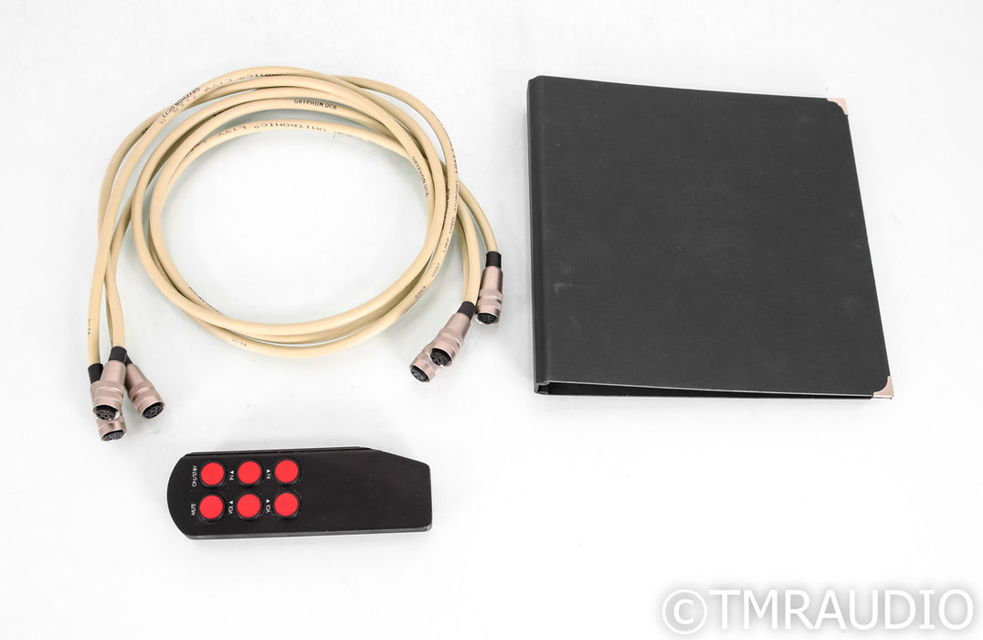 Gryphon Pandora Stereo Preamplifier; Remote; The Gryphon Power Supply