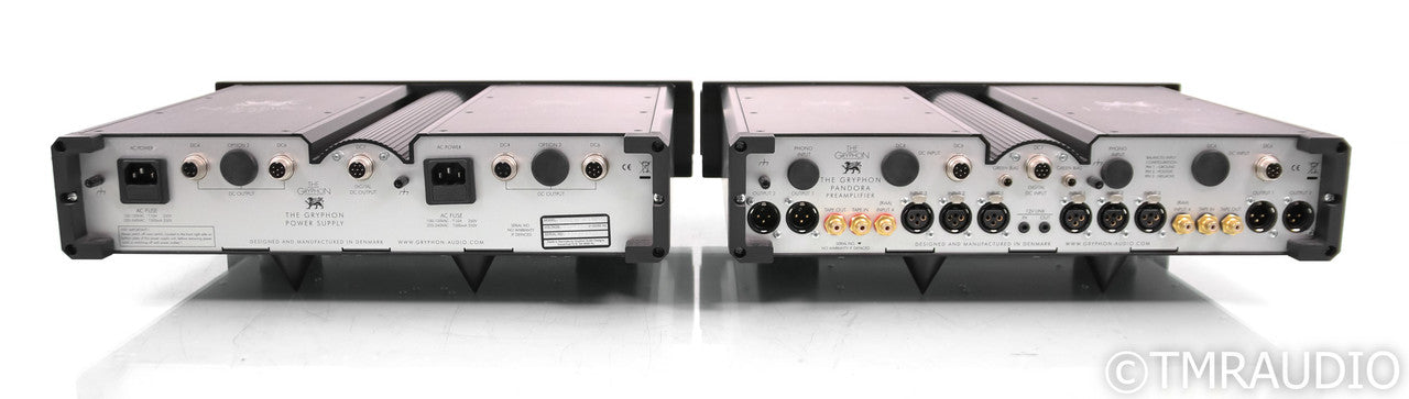 Gryphon Pandora Stereo Preamplifier; Remote; The Gryphon Power Supply