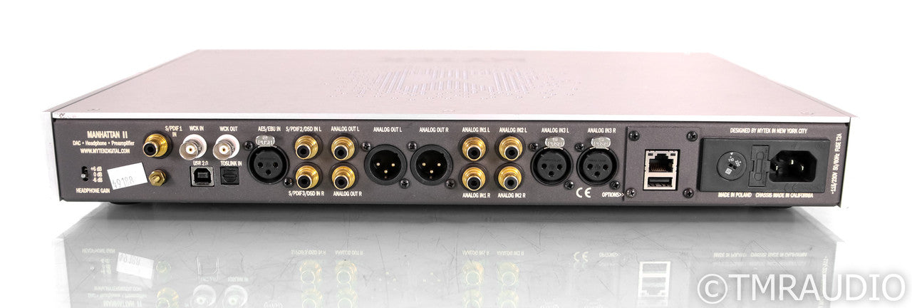 Mytek Manhattan II Stereo Preamplifier / DAC; D/A Converter; Network Upgrade