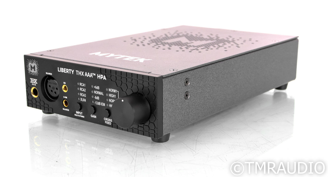 Mytek Liberty THX AAA Headphone Amplifier; Black (Open Box)