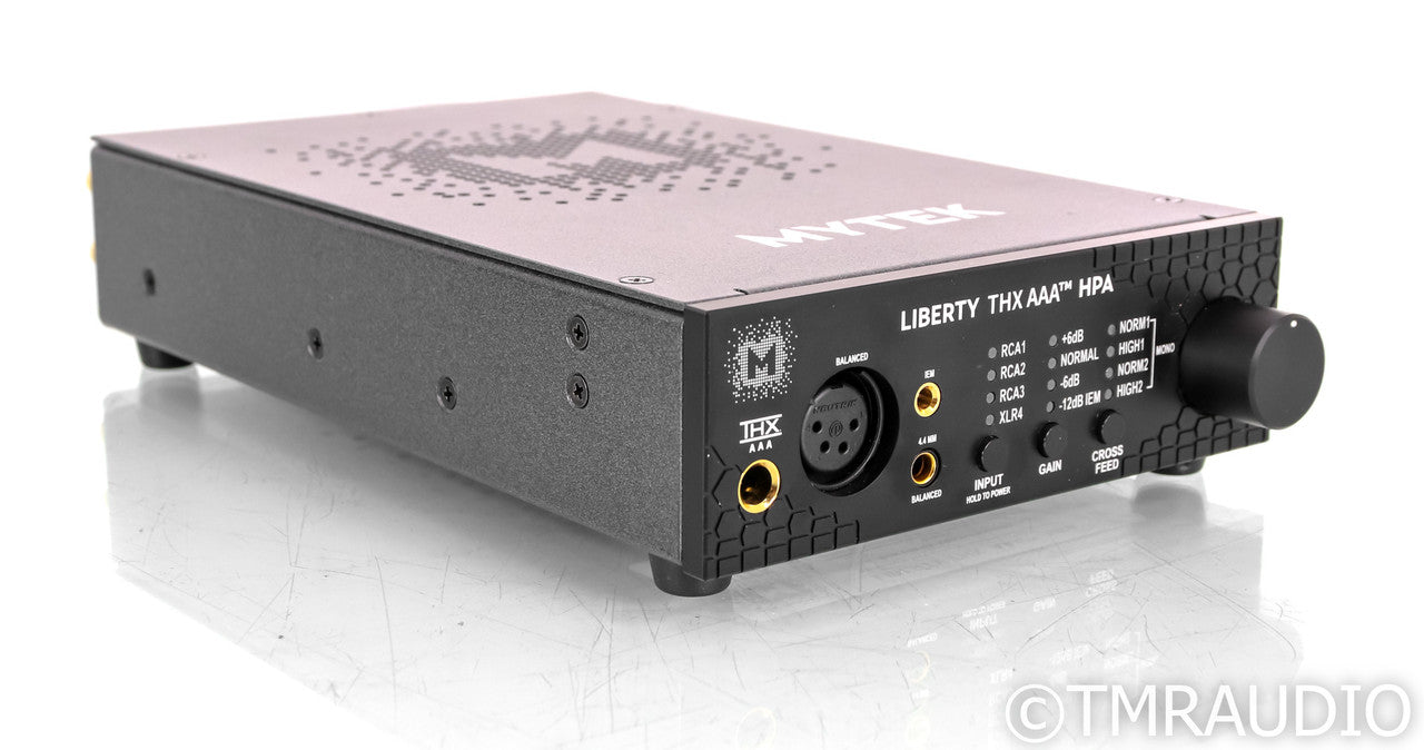 Mytek Liberty THX AAA Headphone Amplifier; Black (Open Box)