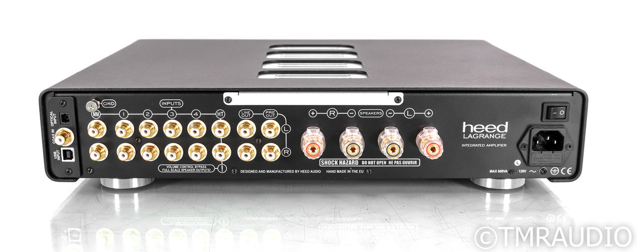 Heed Lagrange Stereo Integrated Amplifier; Remote; Silver; DAC Card