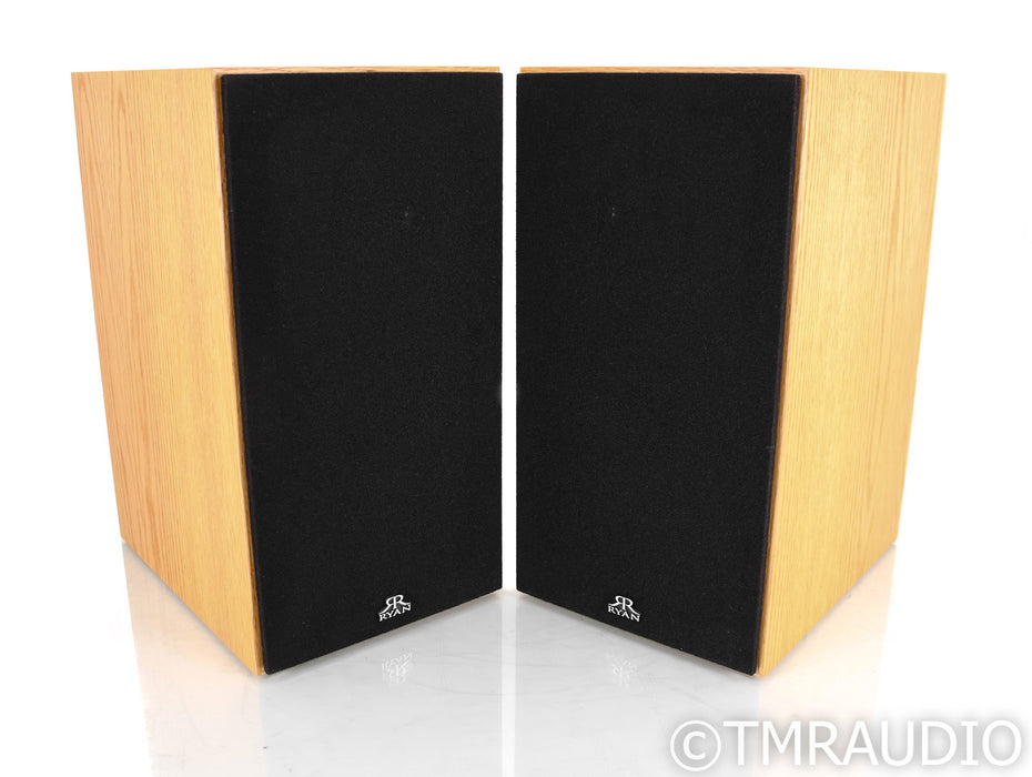 Ryan R610 Bookshelf Speakers; Clear Oak Pair; R-610
