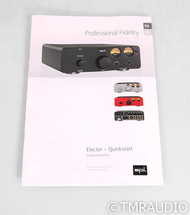 SPL Elector Stereo Preamplifier; Silver