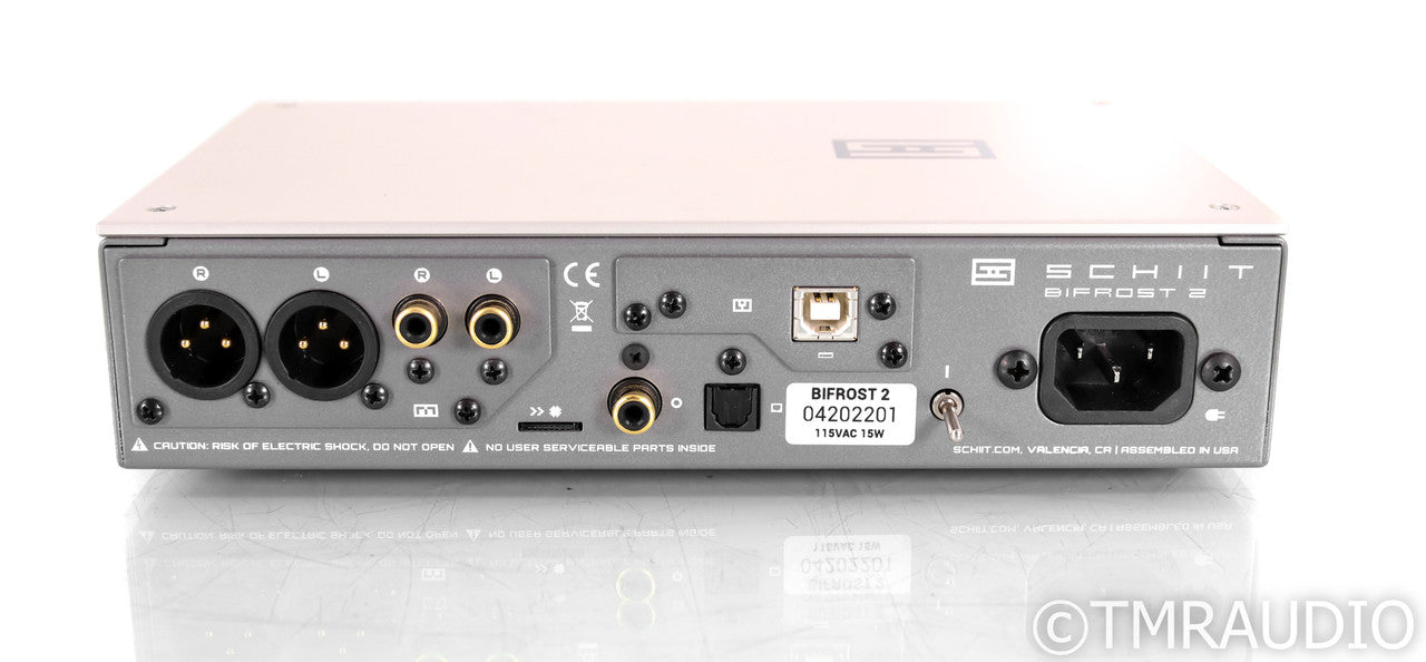 Schiit Bifrost 2 DAC; D/A Converter; Remote; Silver; Unison USB