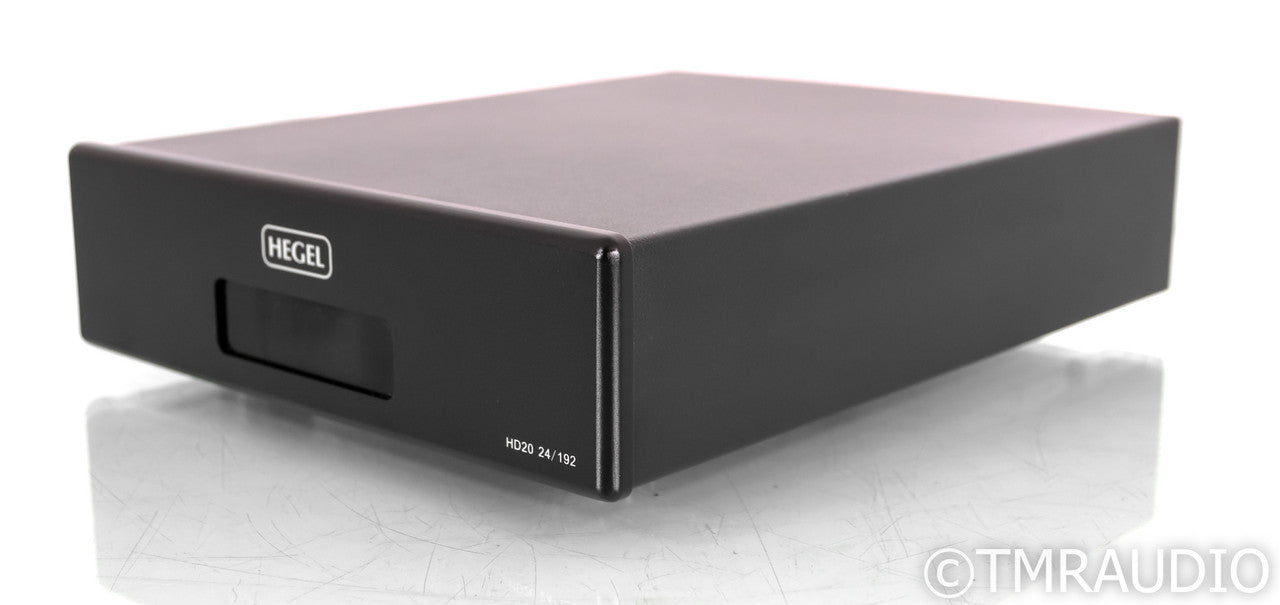 Hegel HD20 DAC; D/A Converter; Black; Remote