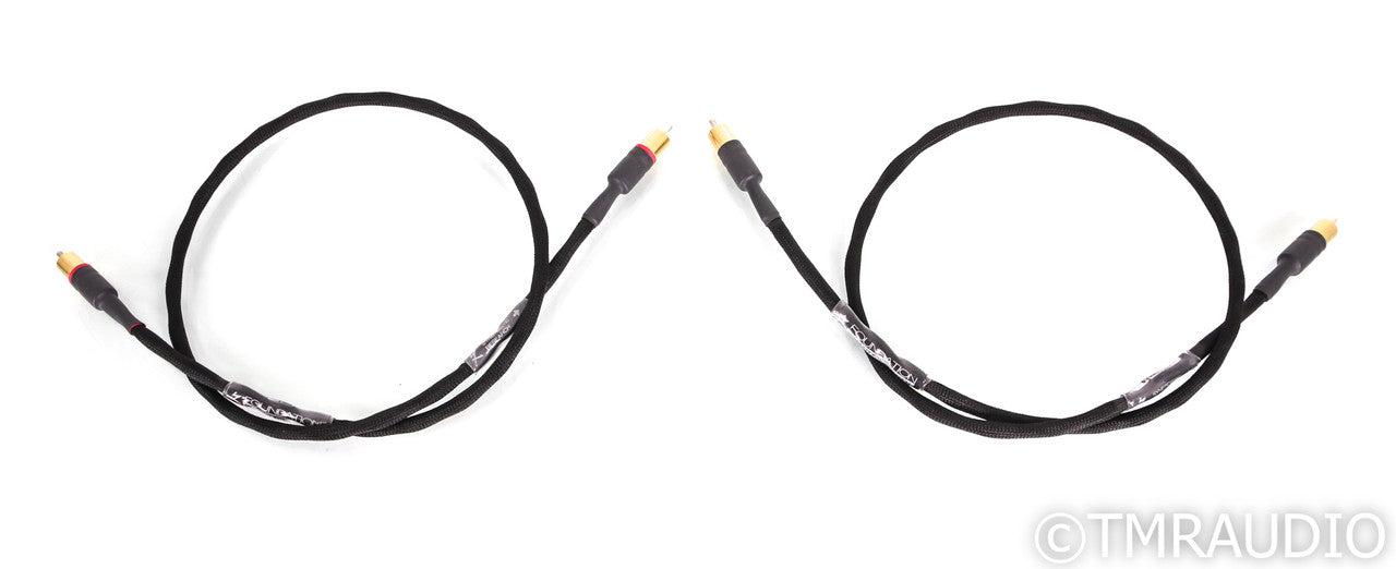 Synergistic Research Foundation RCA Cables; 1m Pair Interconnects