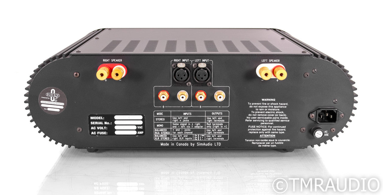 Simaudio Celeste 4150 SE Stereo Power Amplifier; Black; 4150SE