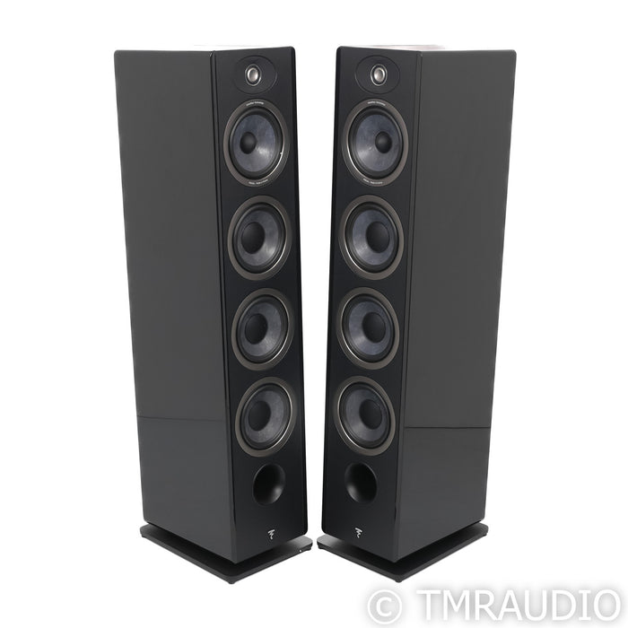 Focal Vestia No3 Floorstanding Speake; Black Pair (Open Box)