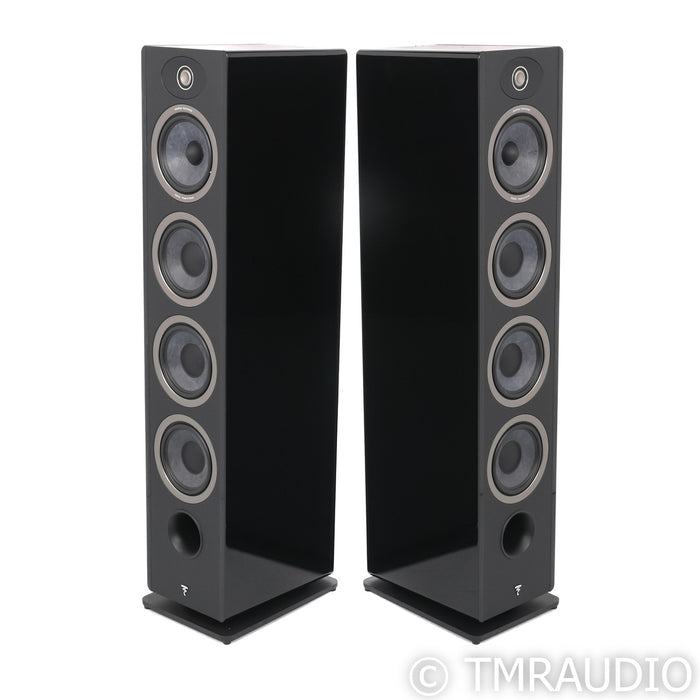 Focal Vestia No3 Floorstanding Speake; Black Pair (Open Box)