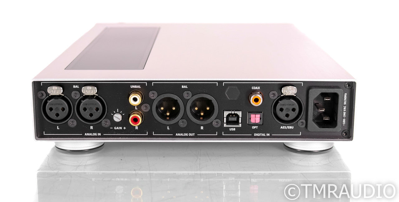 Sennheiser HDVD 800 Headphone Amplifier / DAC; Silver; HDVD800