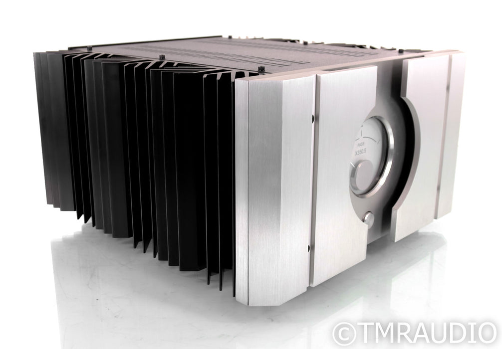 Pass Labs X350.5 Stereo Power Amplifier; Silver