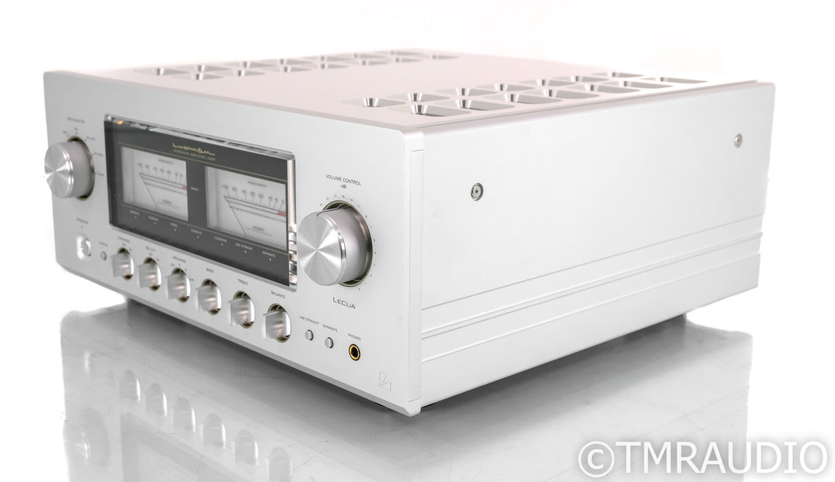 Luxman L-509X Stereo Integrated Amplifier; L509X; Remote; Silver; MM / MC Phono