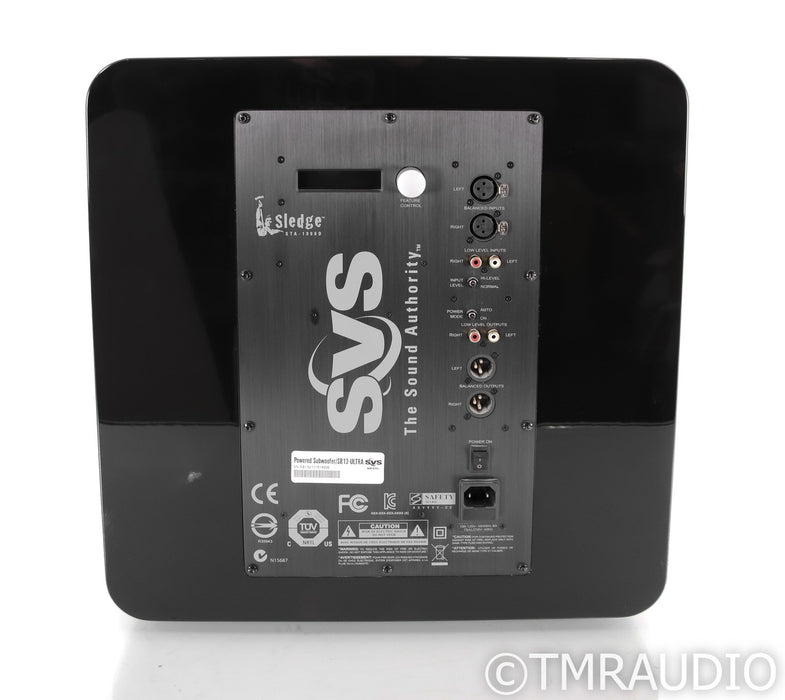 SVS SB13-Ultra 12" Powered Subwoofer; Piano Gloss Black