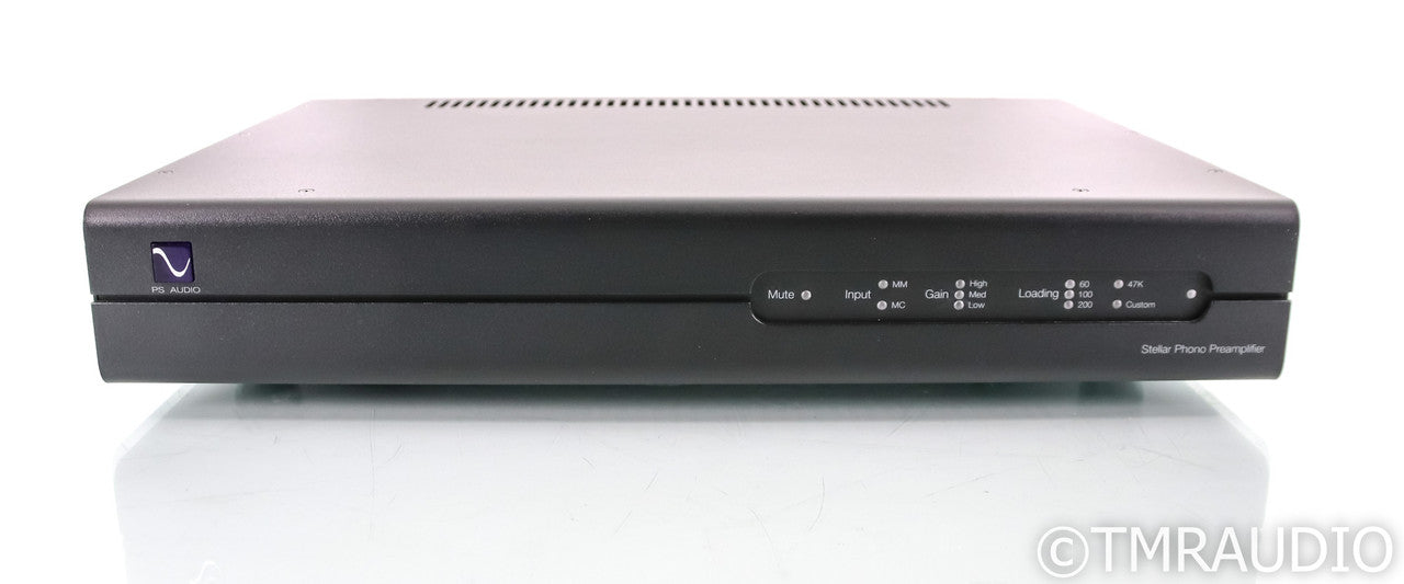 PS Audio Stellar Phono MM / MC Phono Preamplifier; Remote; Black