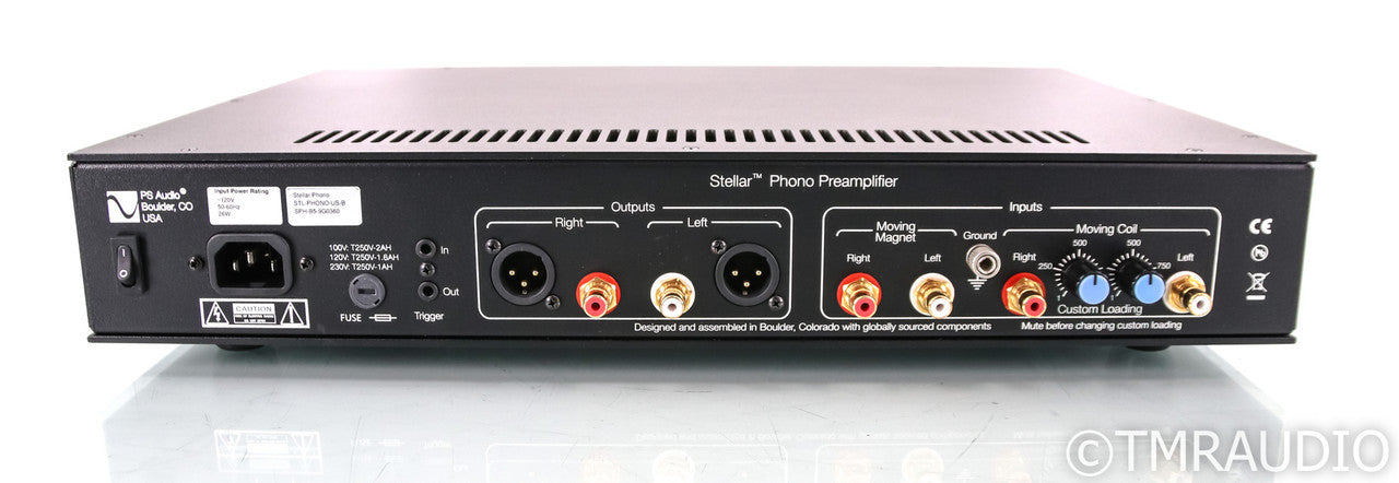 PS Audio Stellar Phono MM / MC Phono Preamplifier; Remote; Black