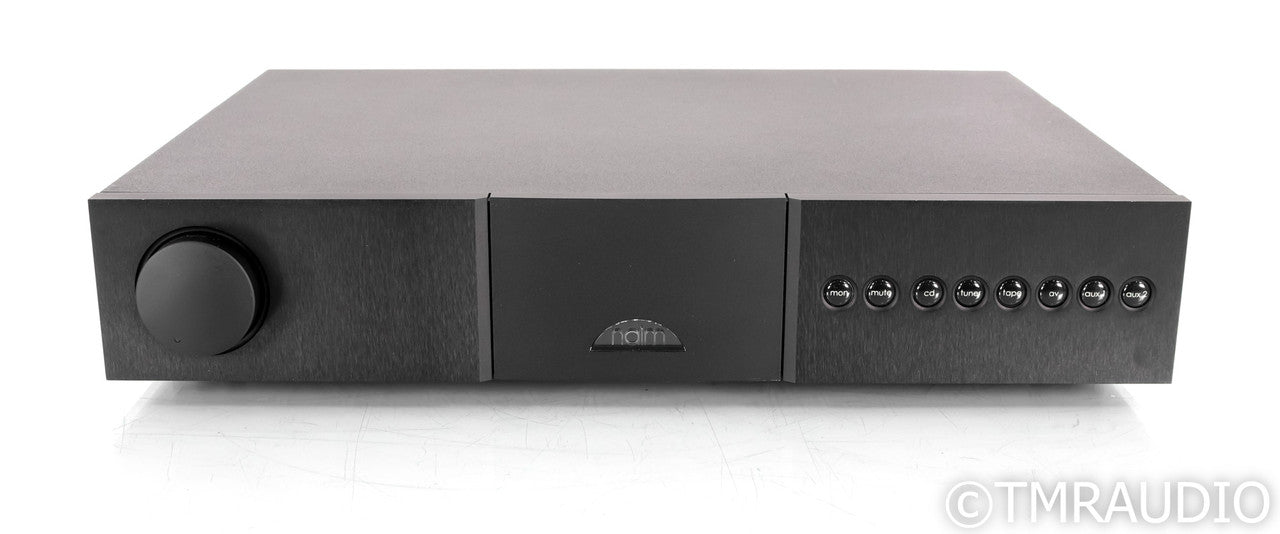 Naim NAC 202 Stereo Preamplifier; Remote; Black w/ NAPSC PSU