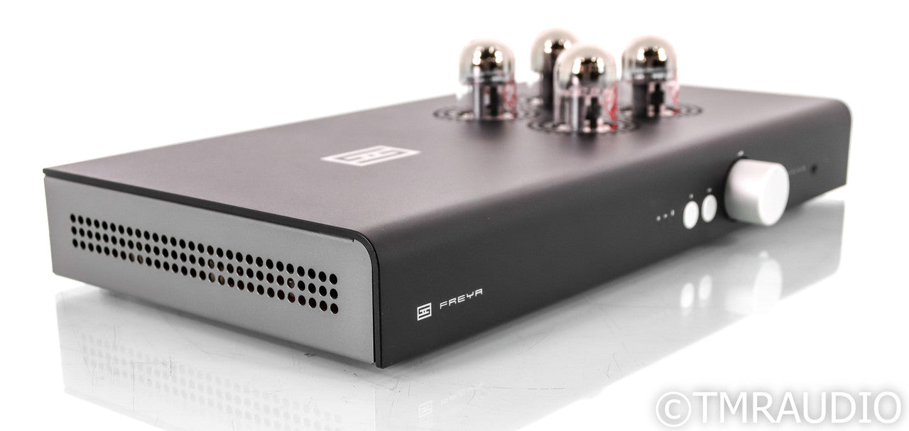 Schiit Freya+ Stereo Tube Hybrid Preamplifier; Remote; Black