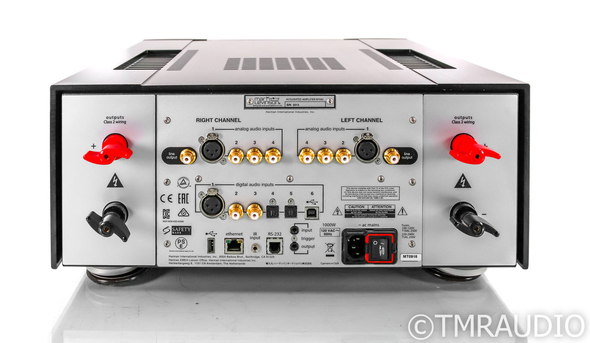 Mark Levinson No. 585 Stereo Integrated Amplifier; Remote; DAC