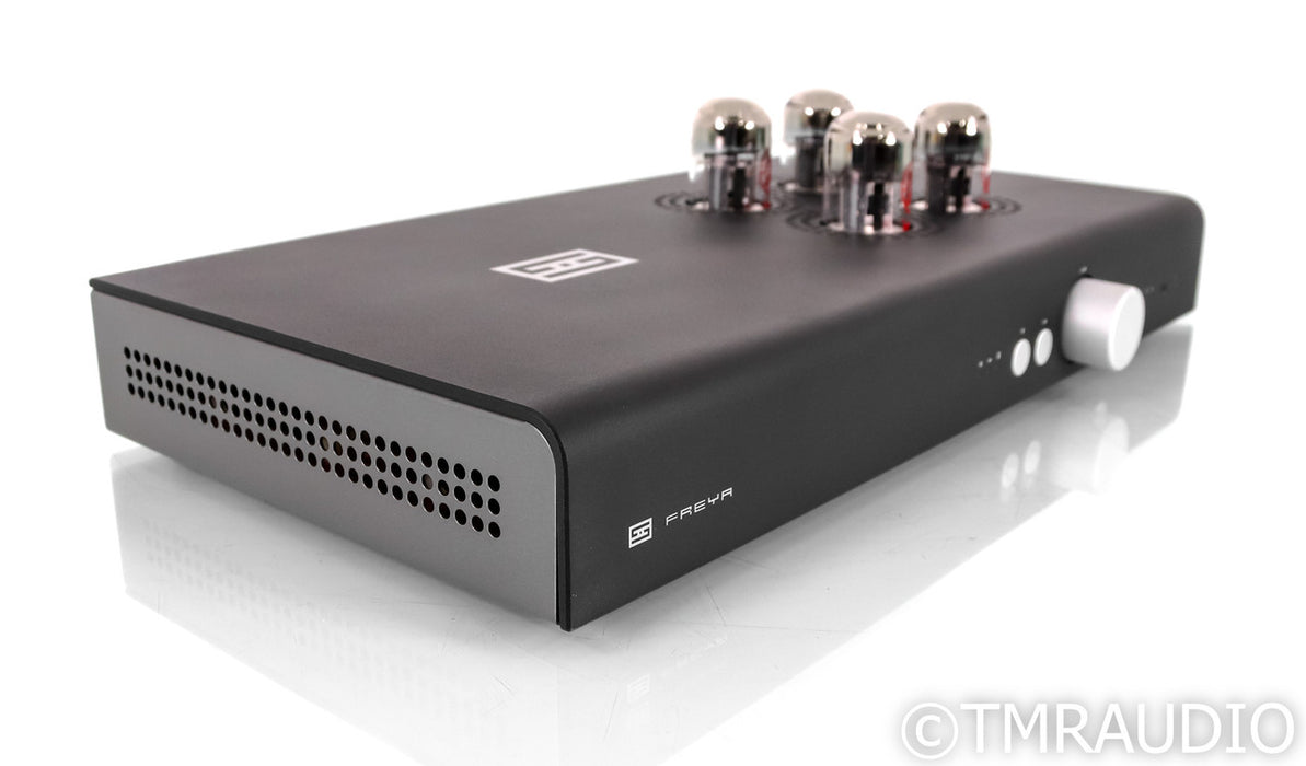 Schiit Freya+ Stereo Tube Hybrid Preamplifier; Black; Remote