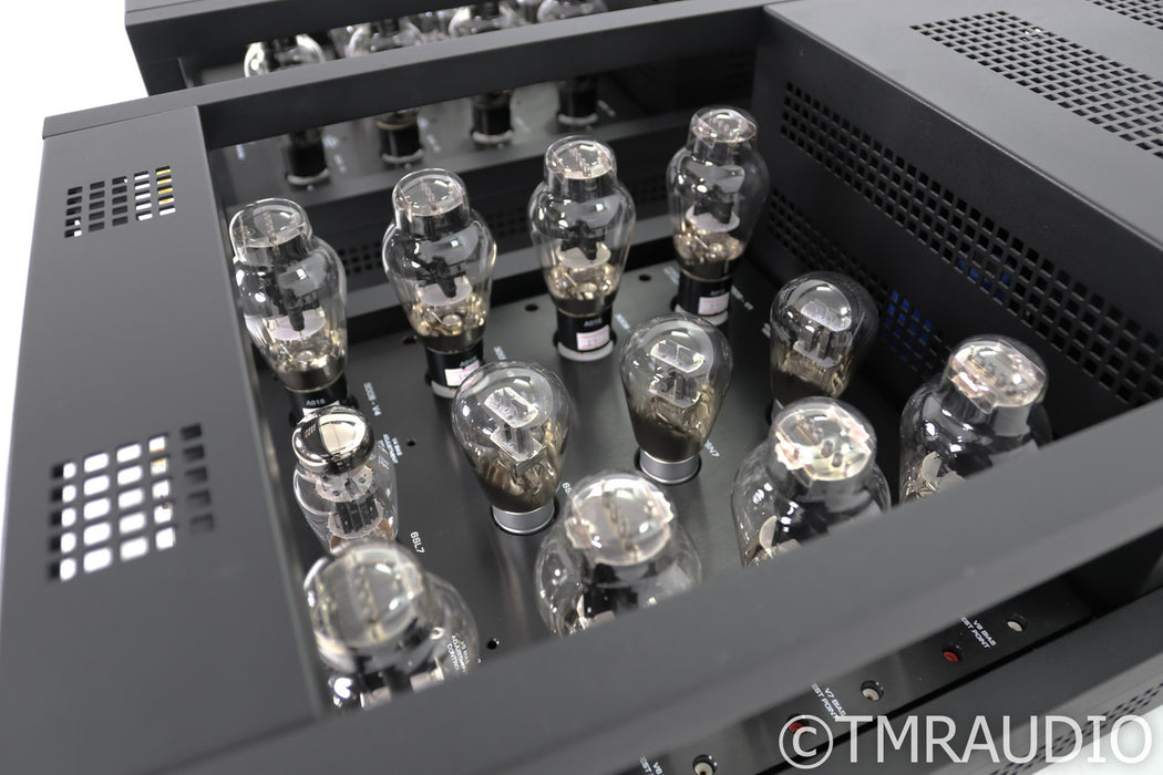 Canary Audio Grand Reference Mono Tube Power Amplifiers; Black Pair