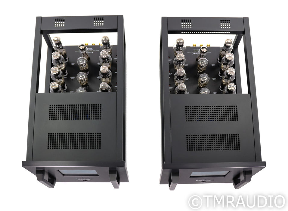 Canary Audio Grand Reference Mono Tube Power Amplifiers; Black Pair