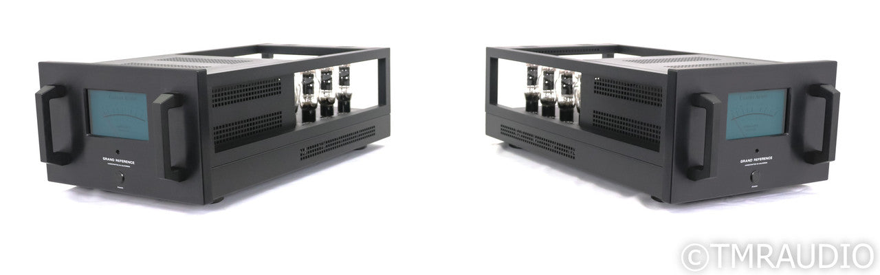 Canary Audio Grand Reference Mono Tube Power Amplifiers; Black Pair