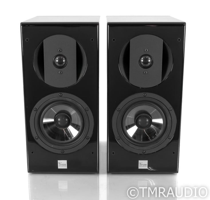 Vienna Acoustics Haydn Bookshelf Speakers; Piano Black Pair