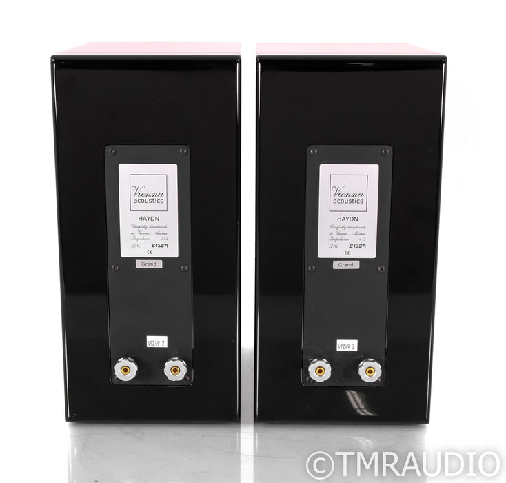 Vienna Acoustics Haydn Bookshelf Speakers; Piano Black Pair