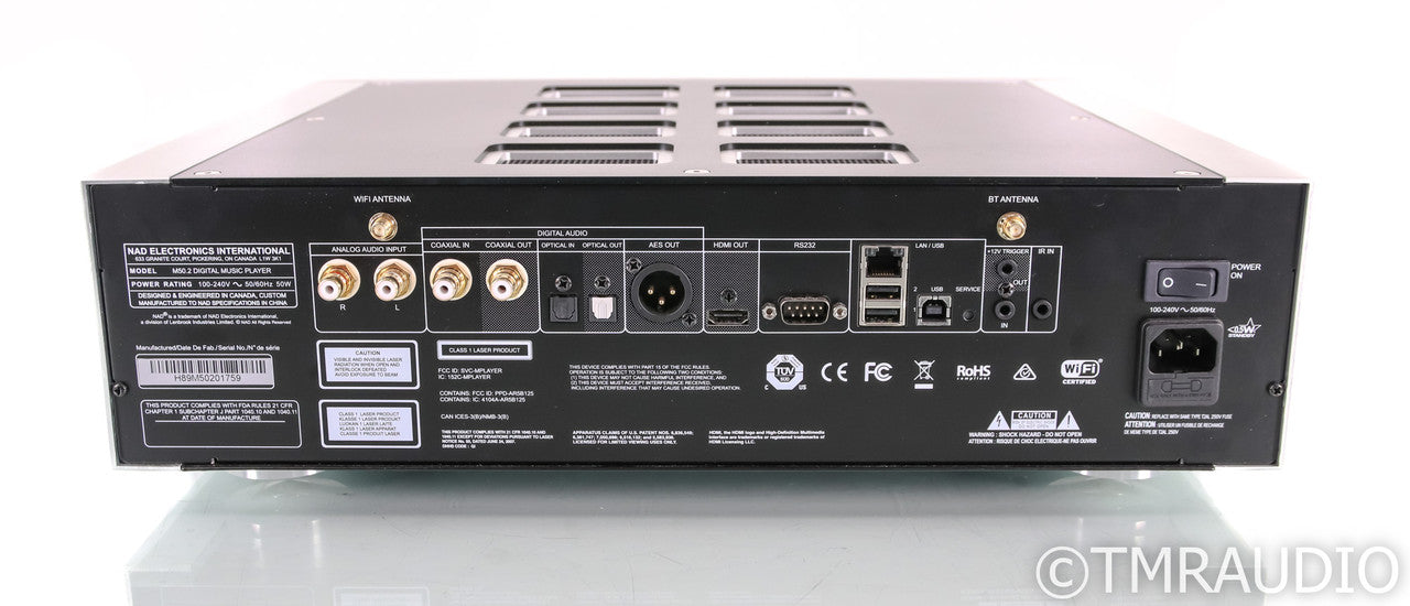 NAD M50.2 CD Ripper / Network Streamer; Masters Series