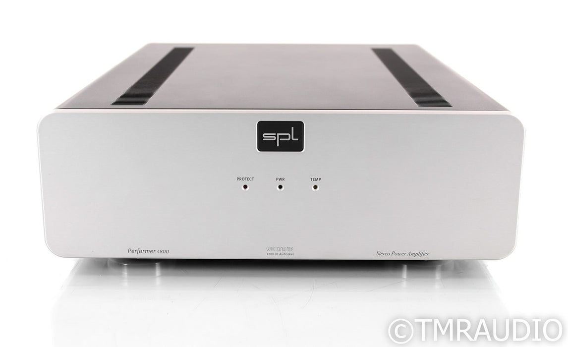 SPL Performer s800 Stereo Power Amplifier; Silver