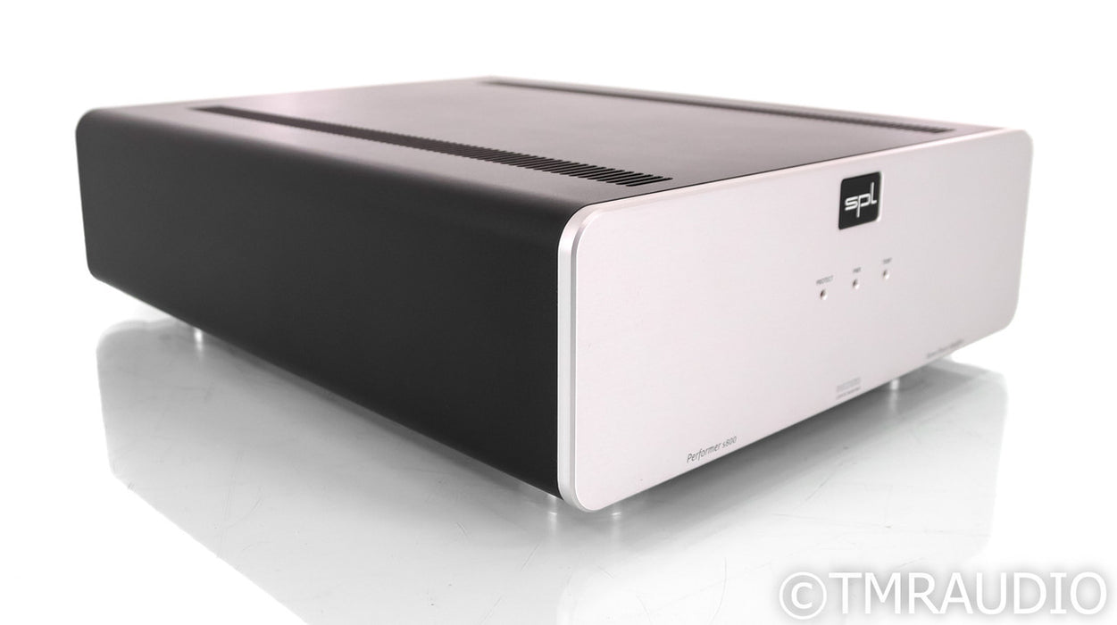 SPL Performer s800 Stereo Power Amplifier; Silver